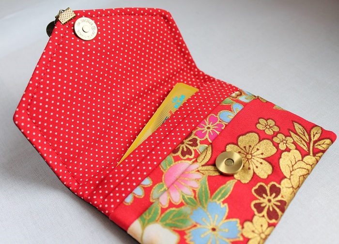 Card case - Kanako red